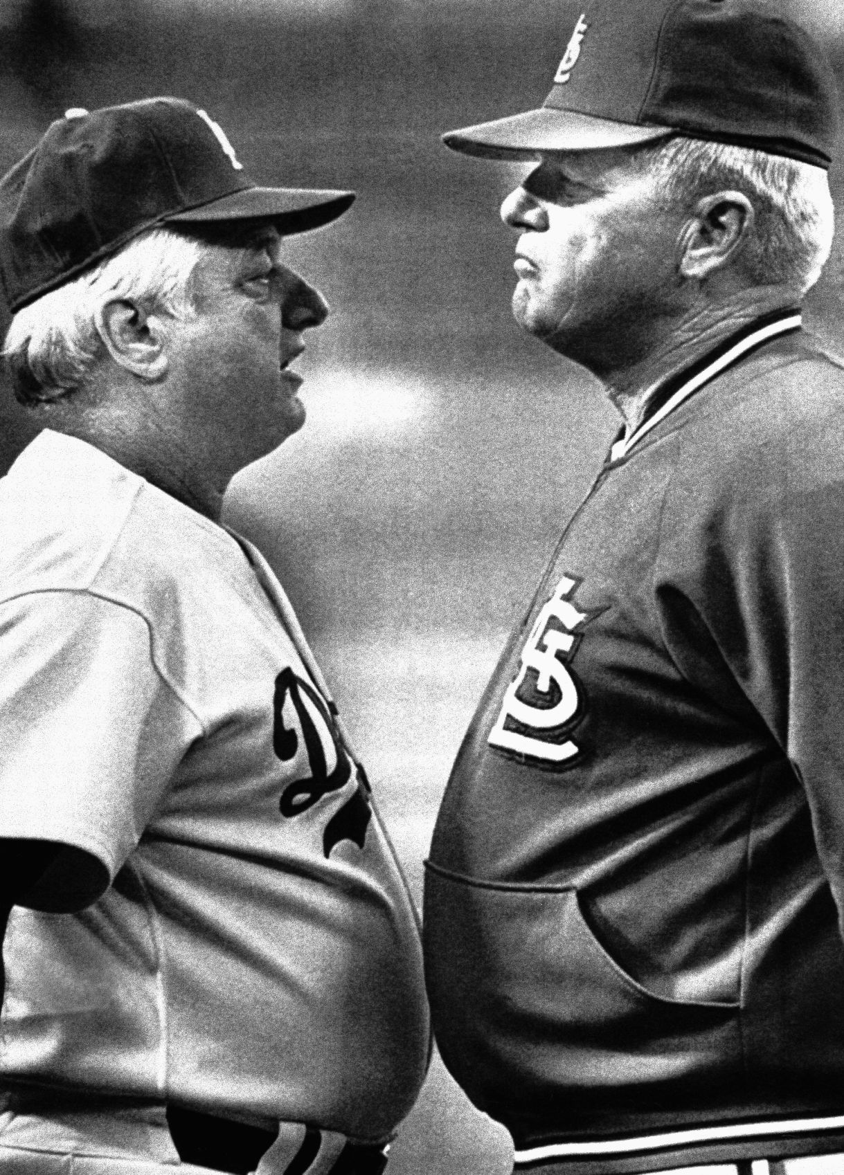 Tommy Lasorda, Whitey Herzog